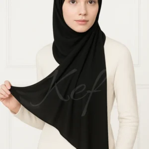 GEORGETTE HIJAB - BLACK